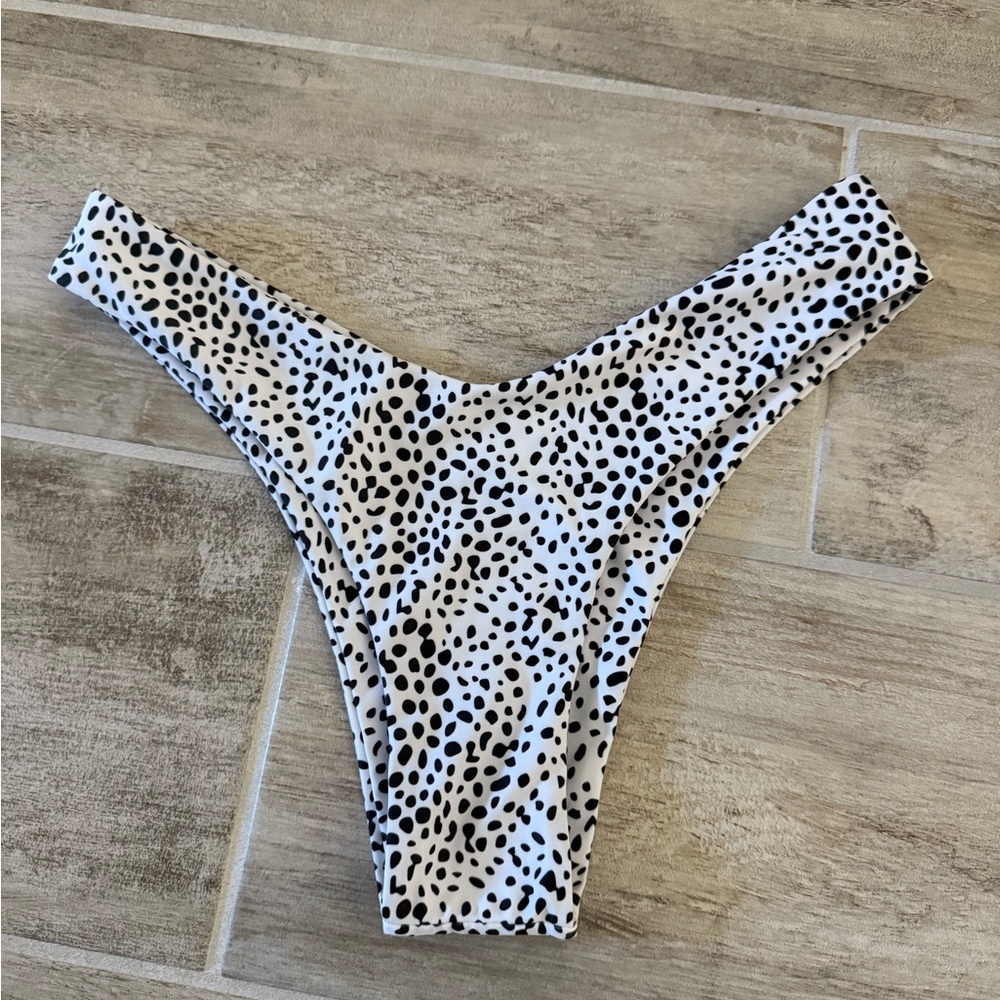 Zaful leopard Print Bikini Bottom